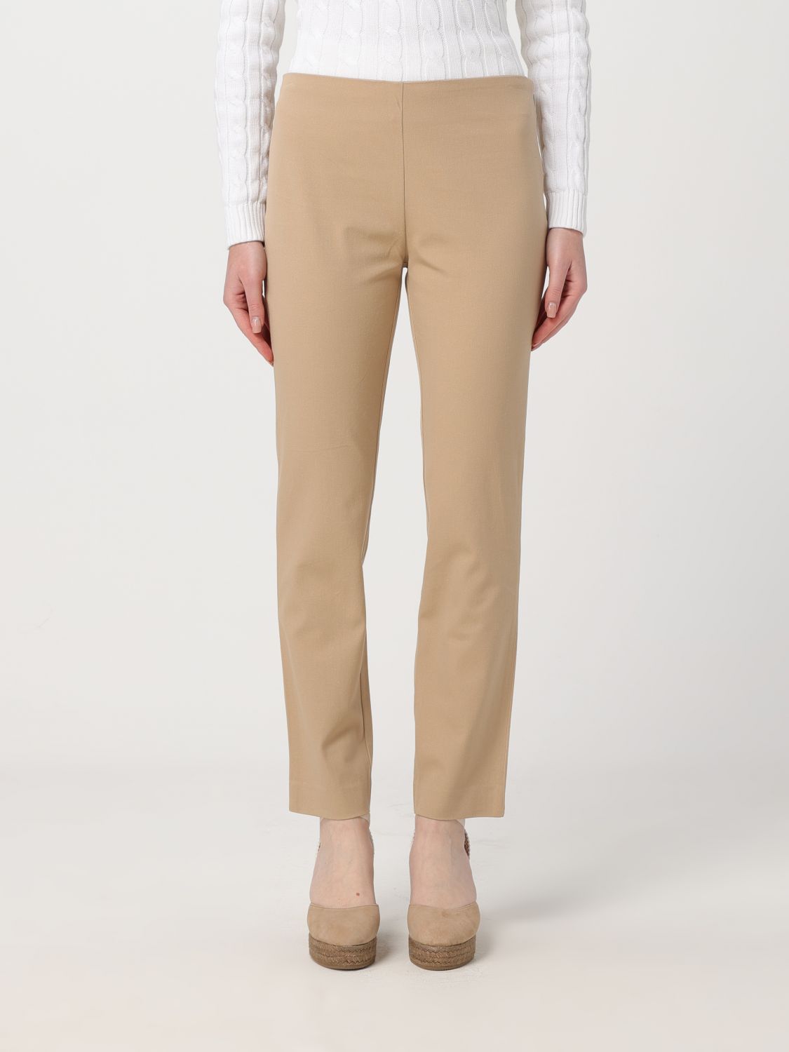 Lauren Ralph Lauren Trousers LAUREN RALPH LAUREN Woman colour Beige