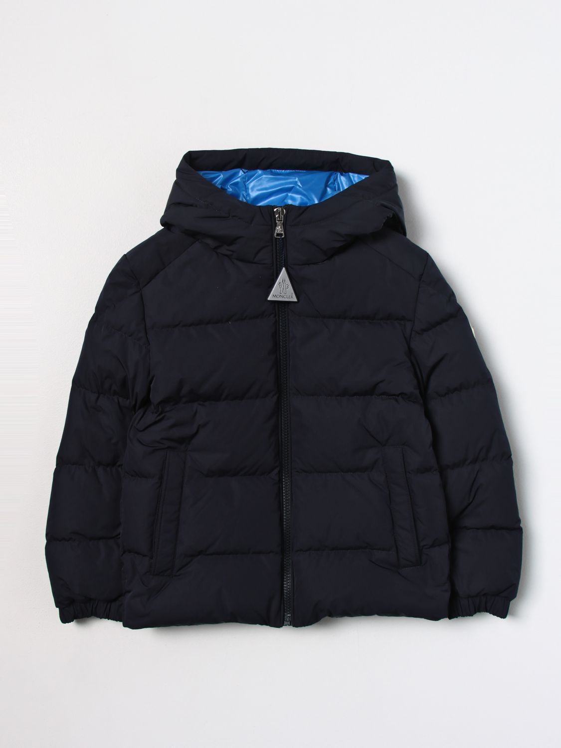 Moncler Jacket MONCLER Kids colour Blue