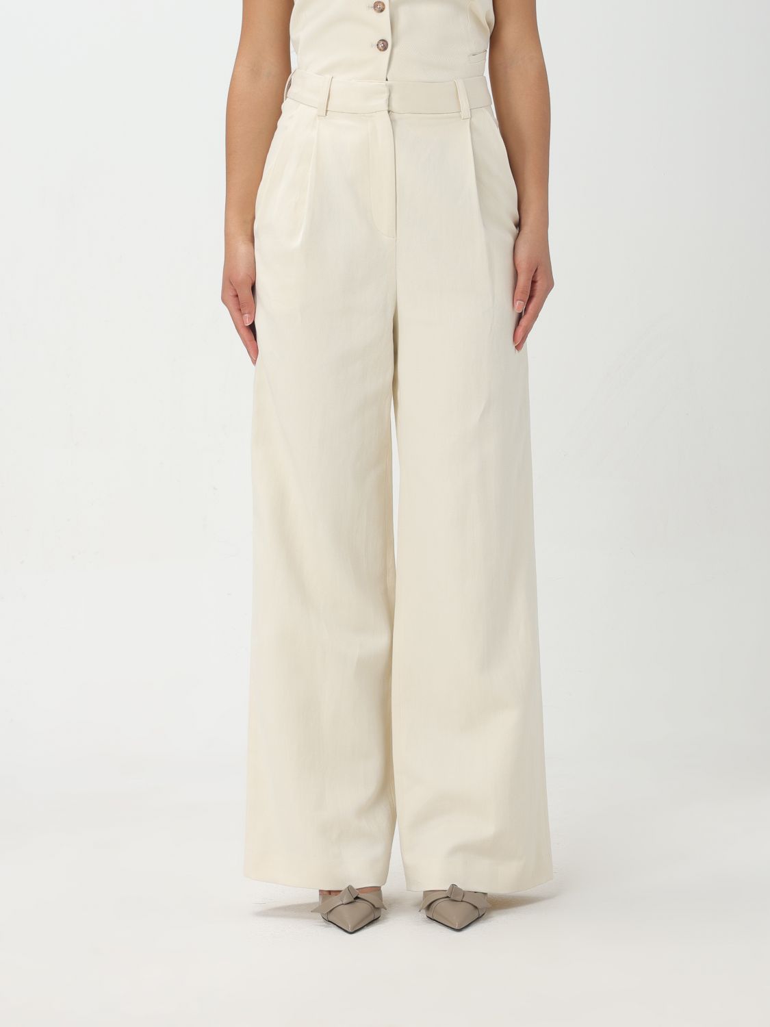 Lou Lou Studio Trousers LOU LOU STUDIO Woman colour Ivory