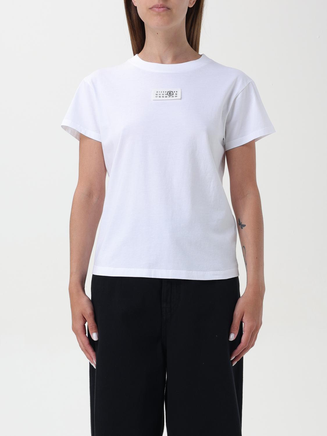 MM6 Maison Margiela T-Shirt MM6 MAISON MARGIELA Woman color White