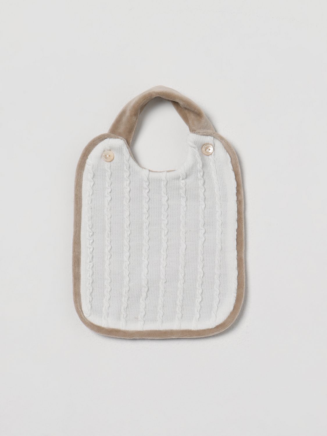 La Stupenderia Bib LA STUPENDERIA Kids colour Ivory