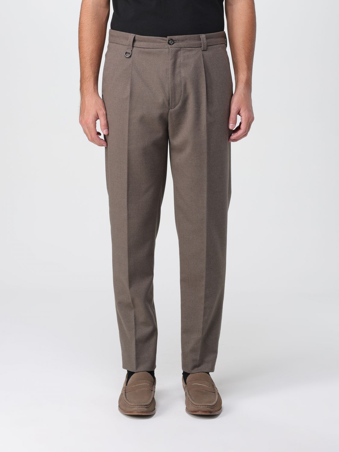 Paolo Pecora Trousers PAOLO PECORA Men colour Dove Grey