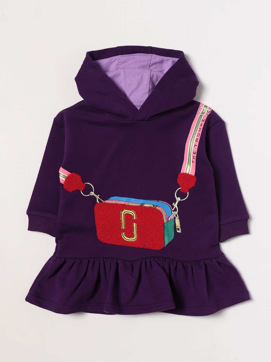 Little Marc Jacobs Dress LITTLE MARC JACOBS Kids colour Violet