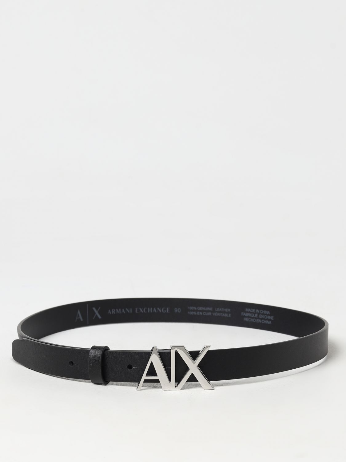 Armani Exchange Belt ARMANI EXCHANGE Woman colour Black