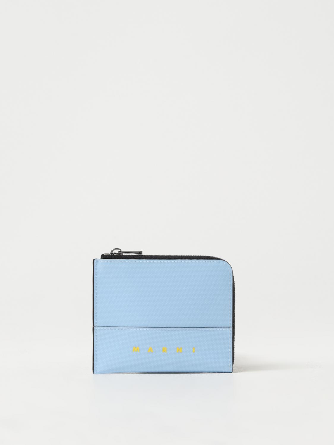 Marni Wallet MARNI Men colour Sky Blue