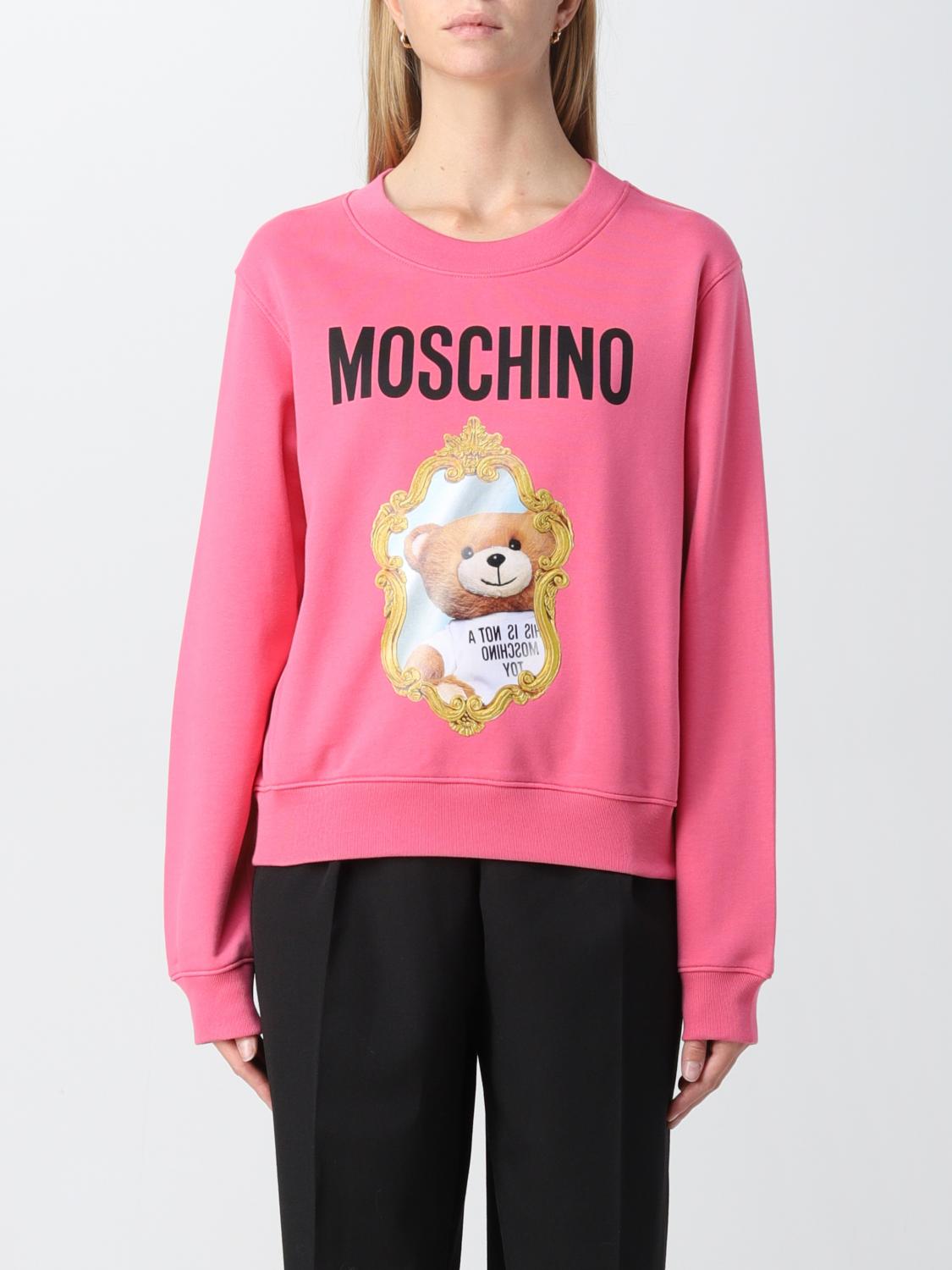 Moschino Couture Sweatshirt MOSCHINO COUTURE Woman colour Fuchsia