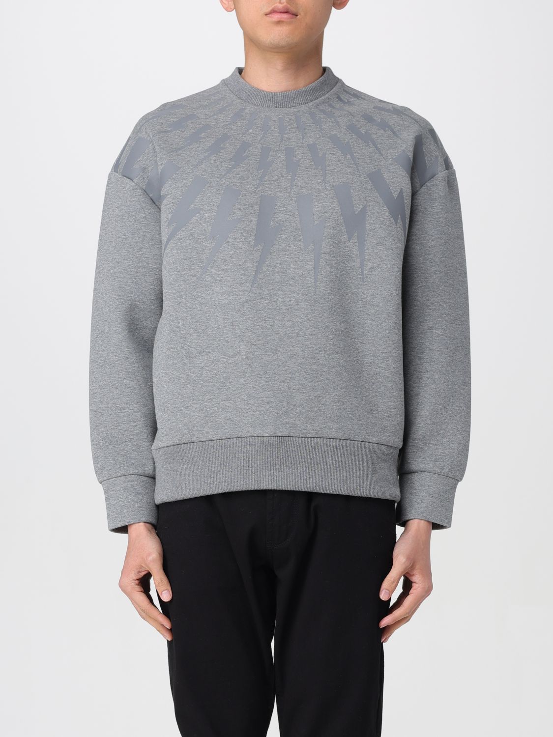 Neil Barrett Sweatshirt NEIL BARRETT Men colour Ivory