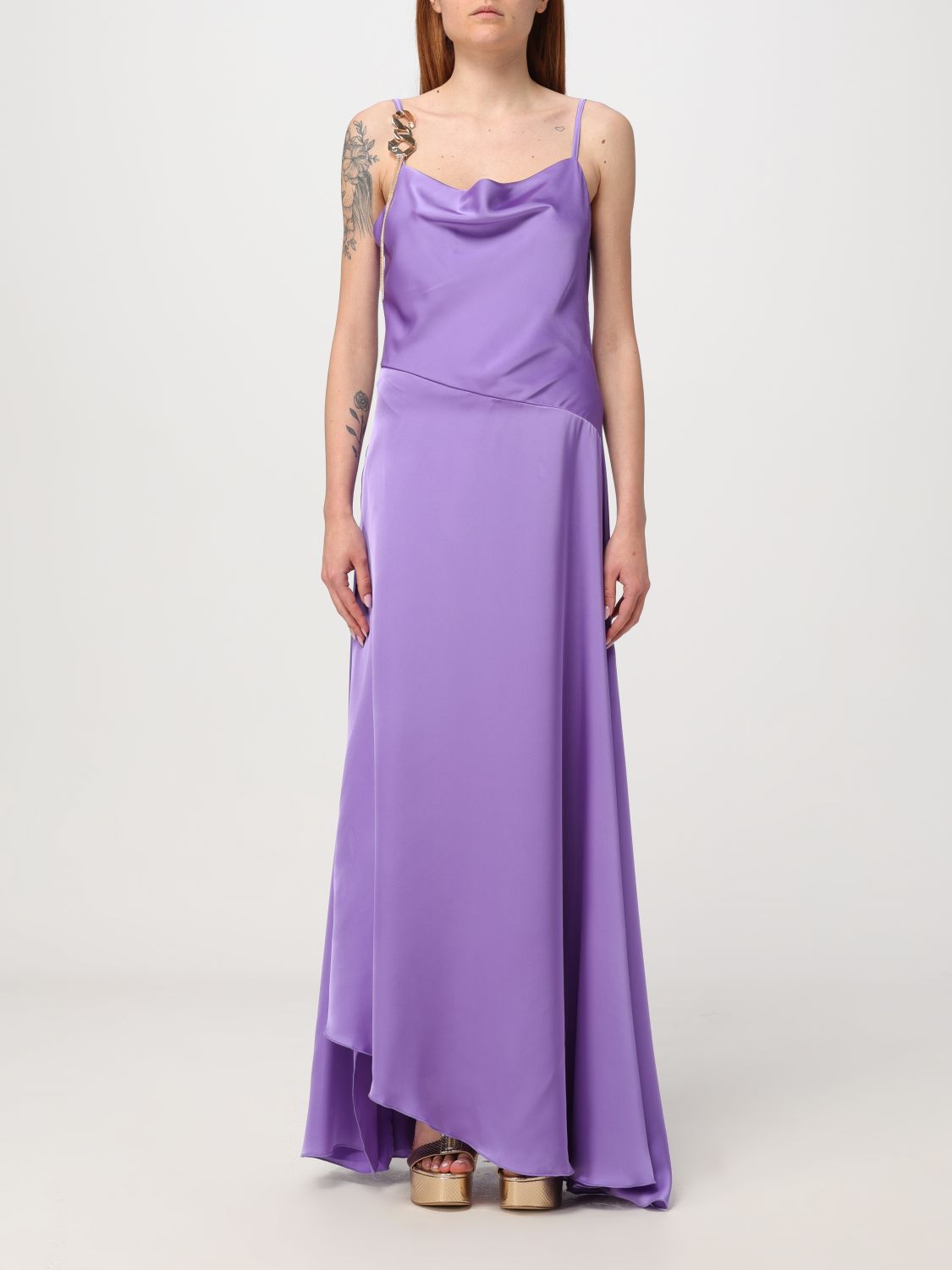 Simona Corsellini Dress SIMONA CORSELLINI Woman colour Violet