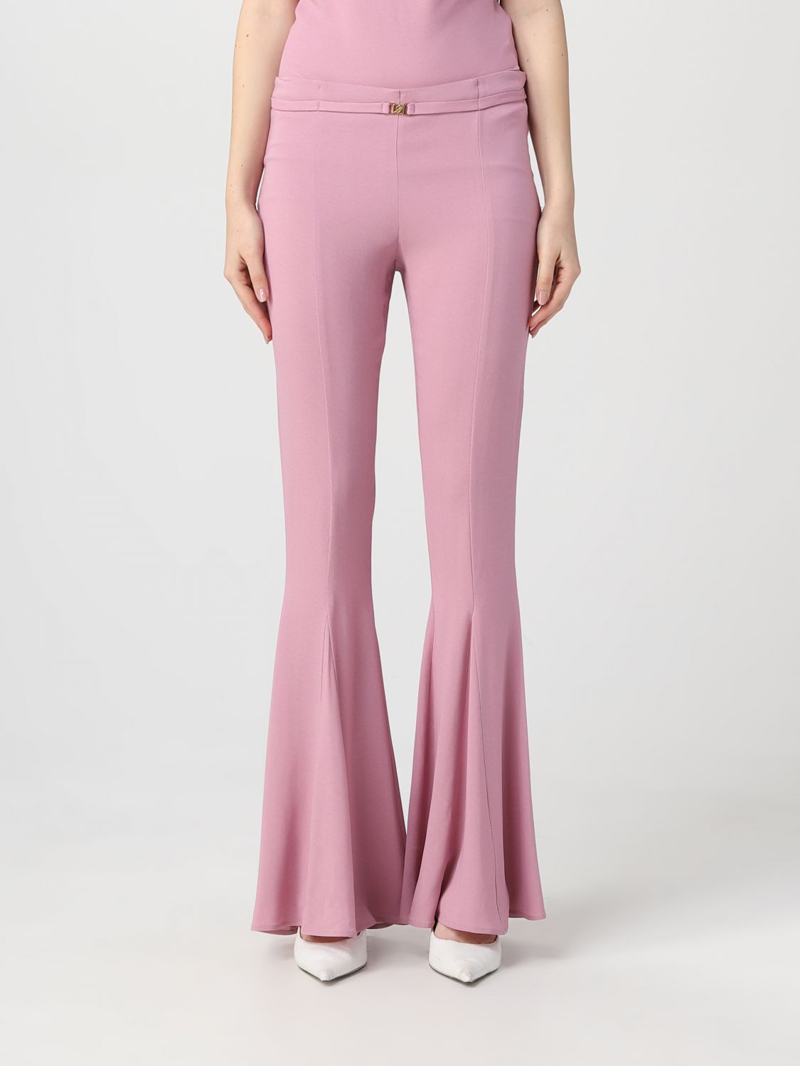 Blumarine Trousers BLUMARINE Woman colour Lilac