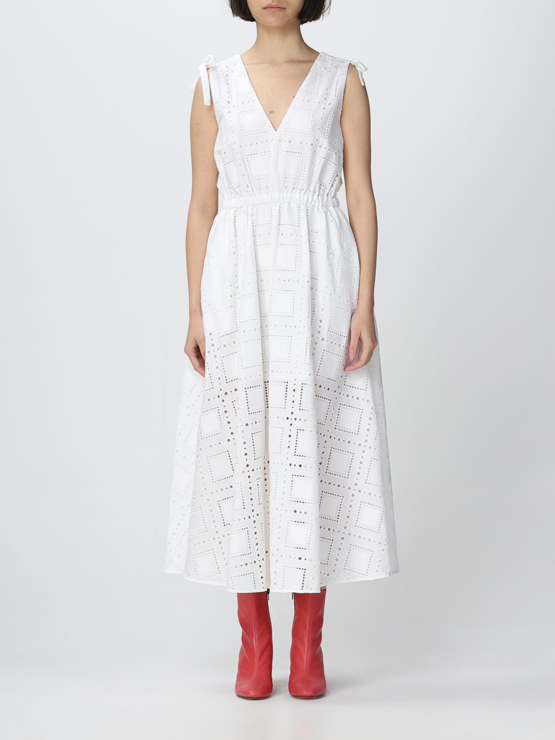 Msgm Dress MSGM Woman colour White