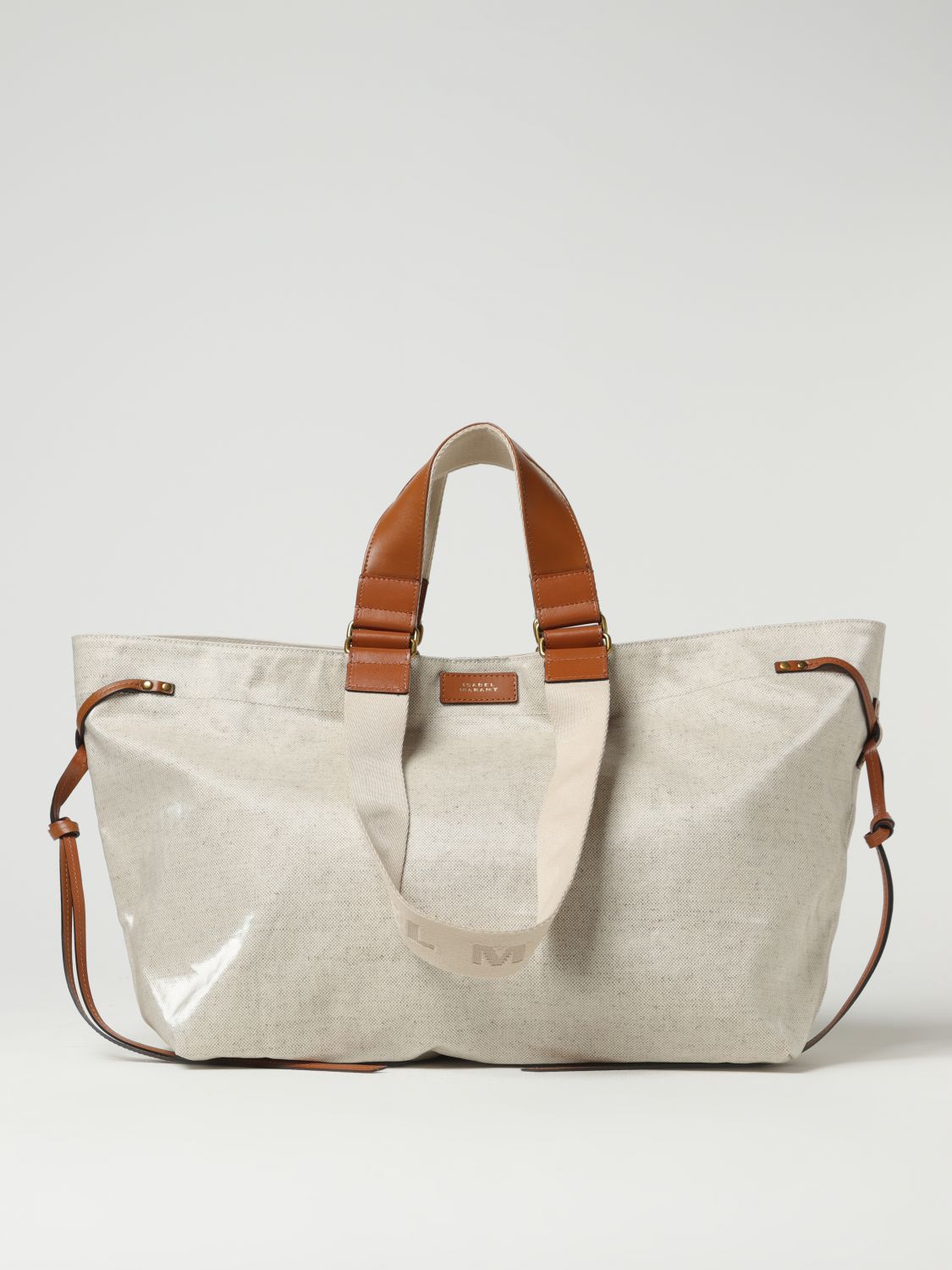 Isabel Marant Tote Bags ISABEL MARANT Woman colour Beige