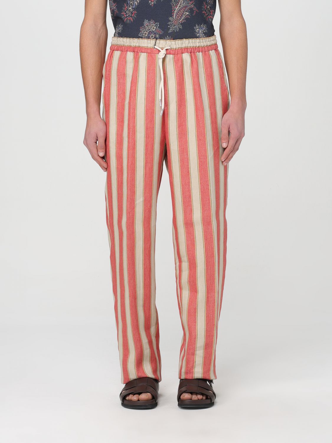 Etro Trousers ETRO Men colour Striped