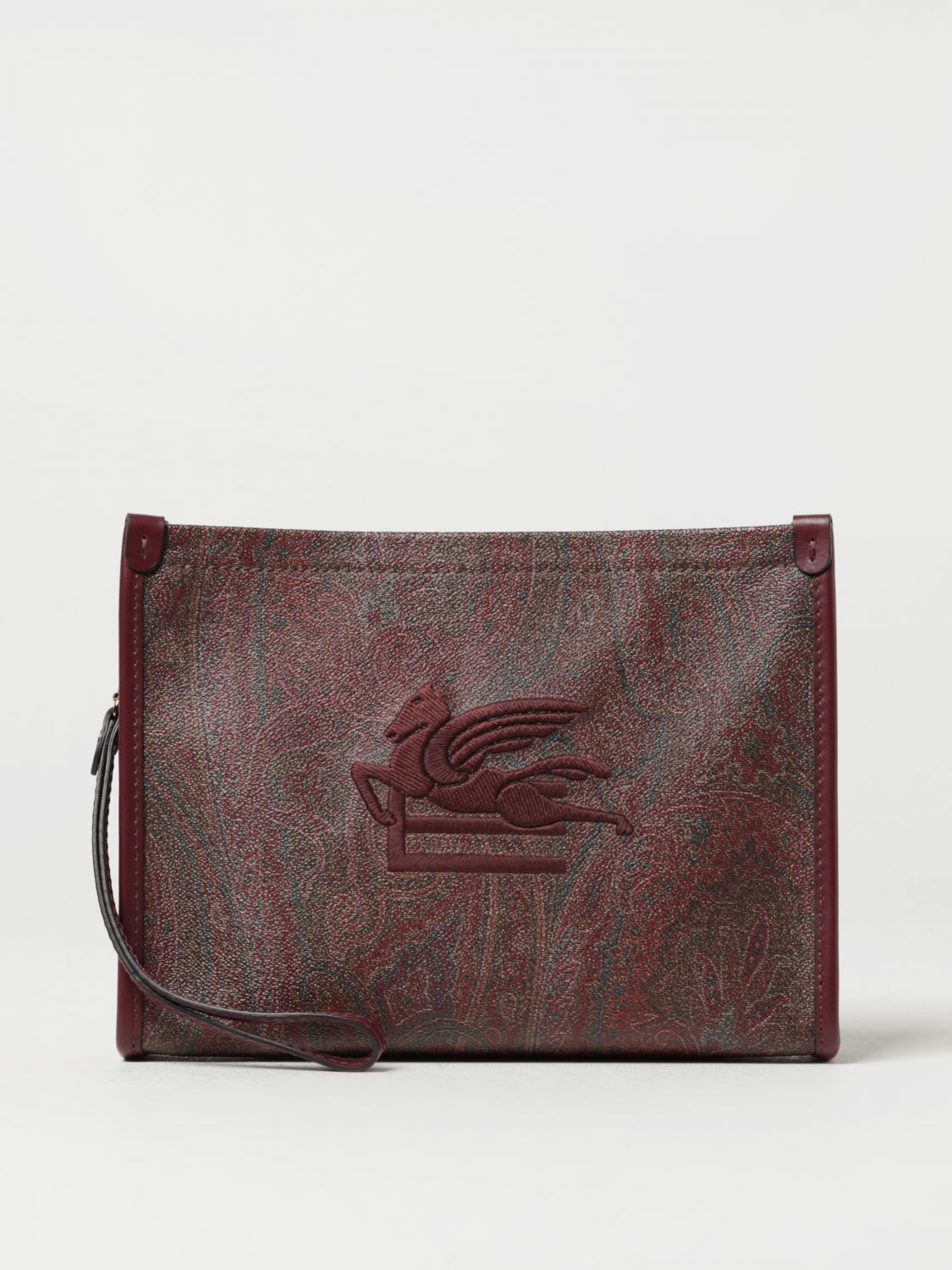 Etro Clutch ETRO Woman colour Brown