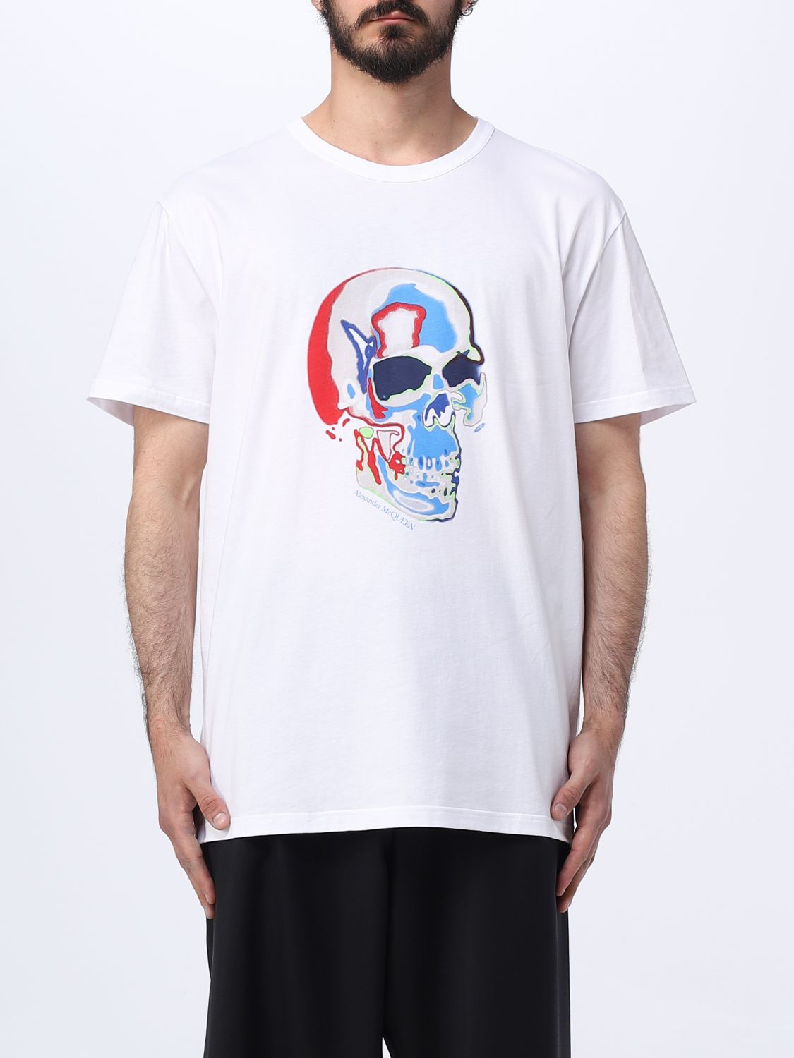 Alexander McQueen T-Shirt ALEXANDER MCQUEEN Men colour White