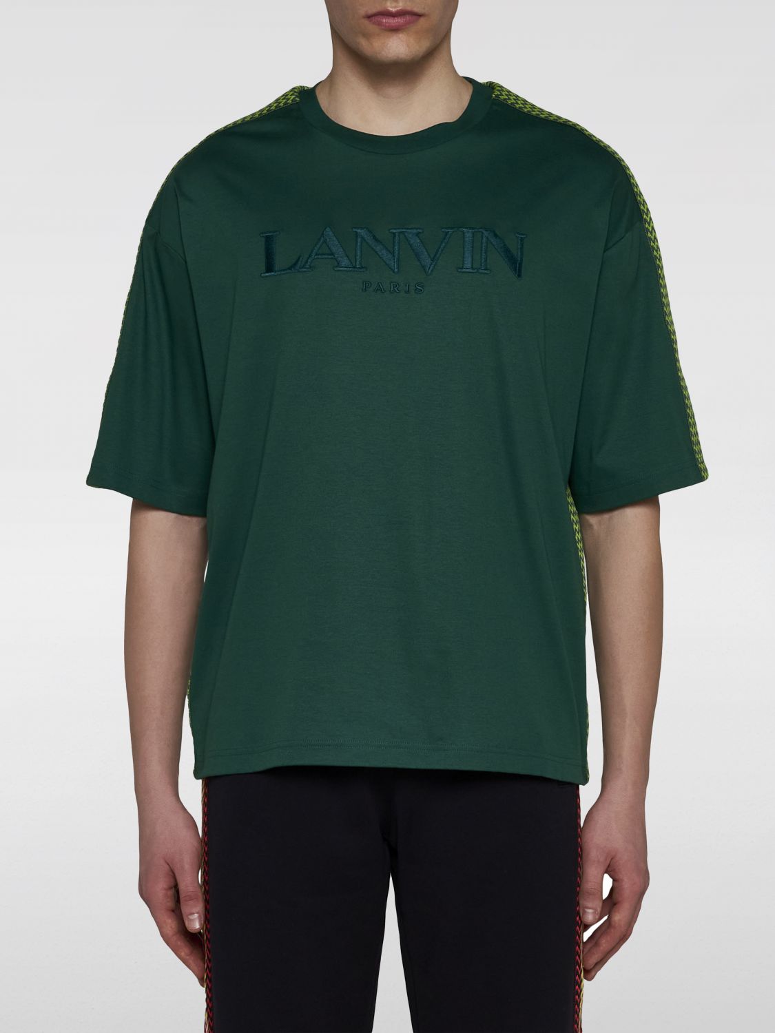 Lanvin T-Shirt LANVIN Men color Bottle Green