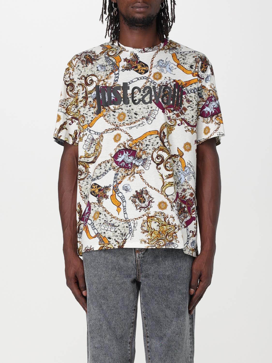 Just Cavalli T-Shirt JUST CAVALLI Men colour Cream