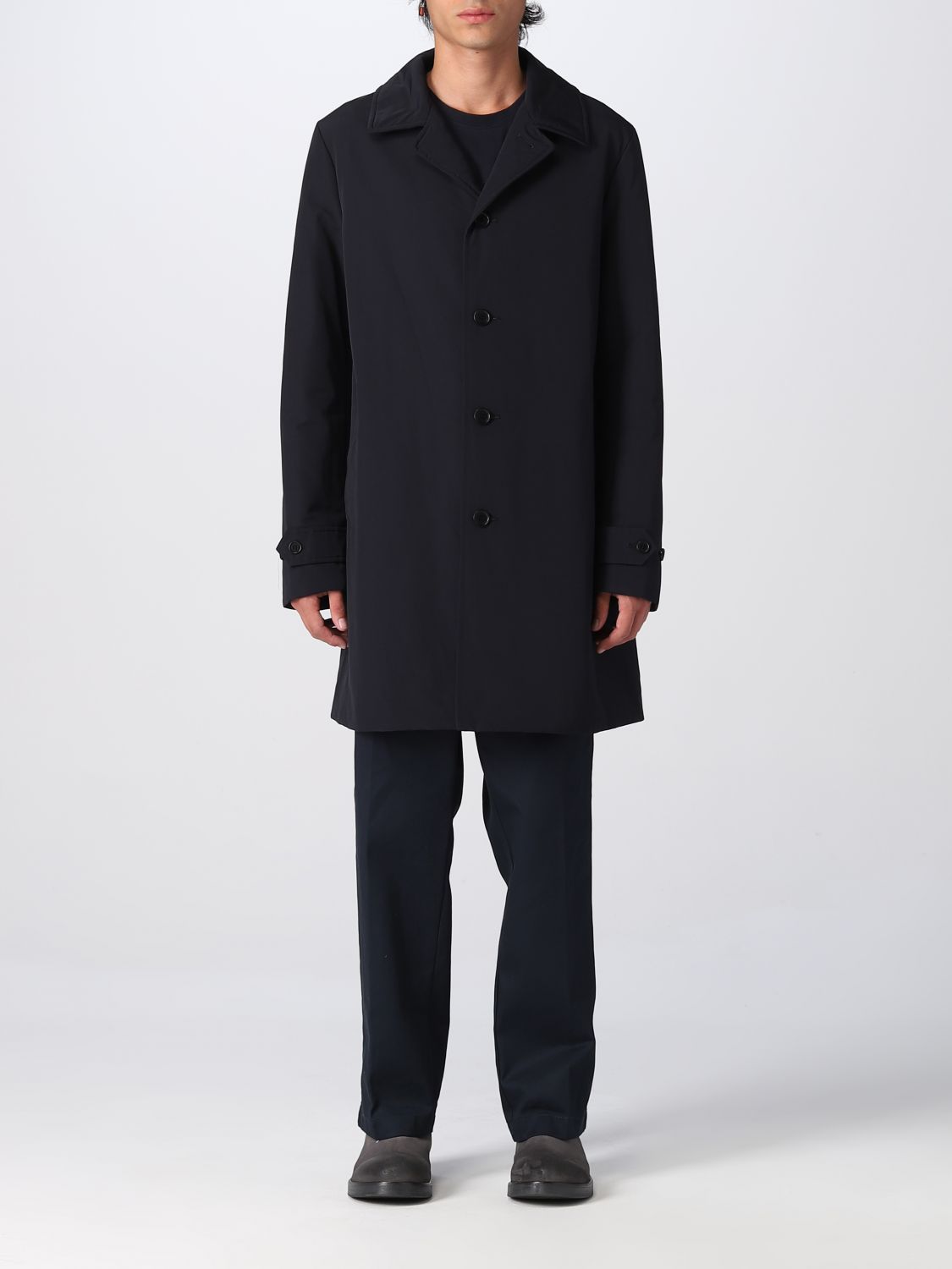 Aspesi Coat ASPESI Men colour Navy