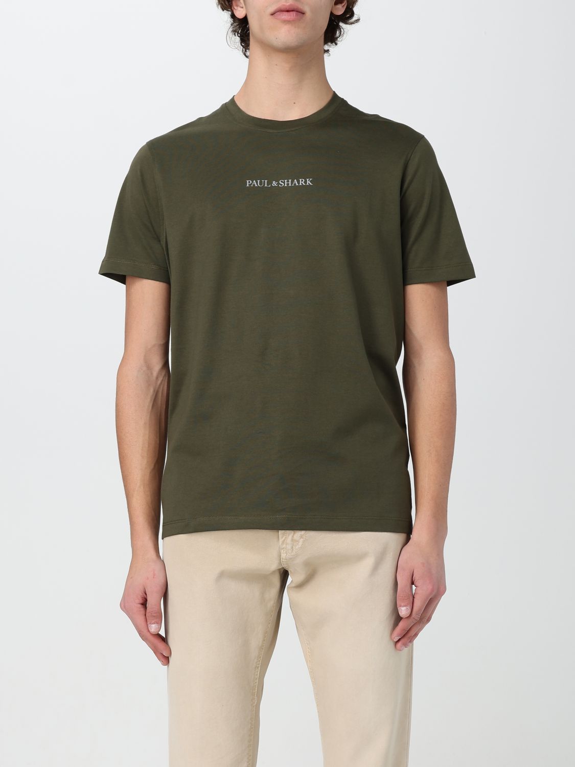 Paul & Shark T-Shirt PAUL & SHARK Men colour Military