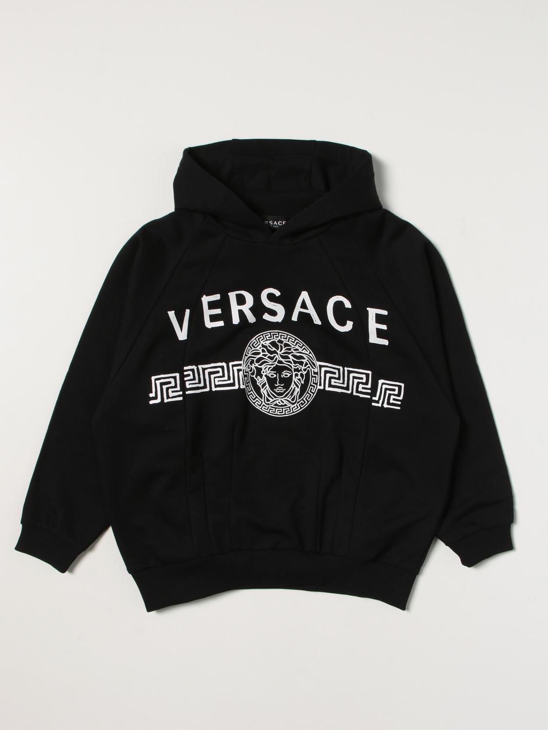 Young Versace Versace Young sweatshirt with logo print