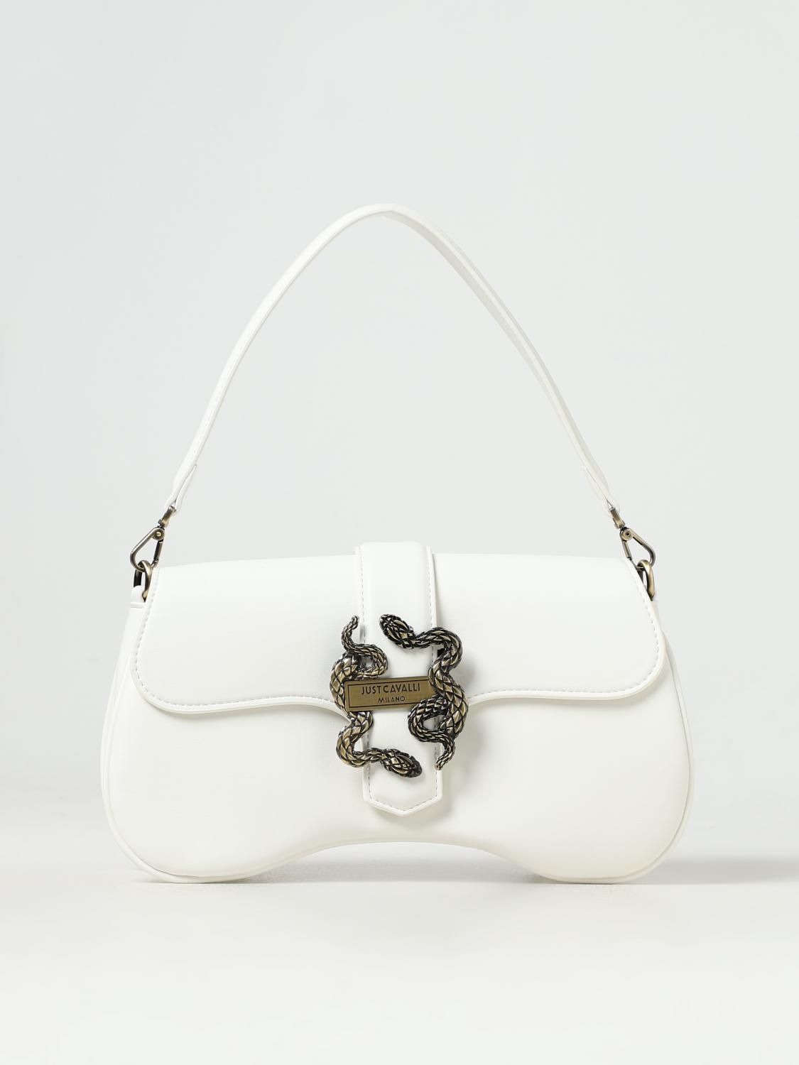 Just Cavalli Shoulder Bag JUST CAVALLI Woman colour White