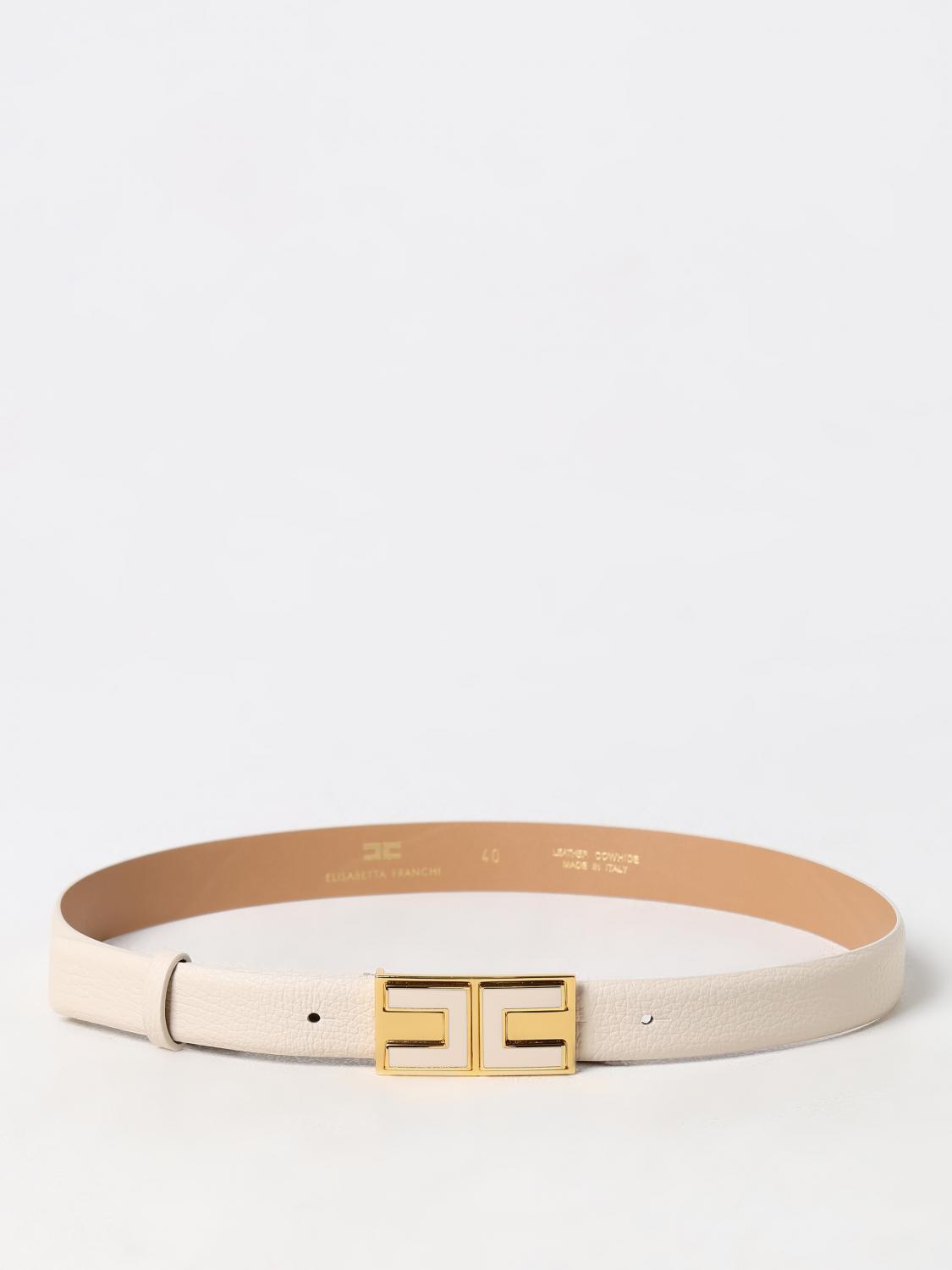 Elisabetta Franchi Belt ELISABETTA FRANCHI Woman colour Butter