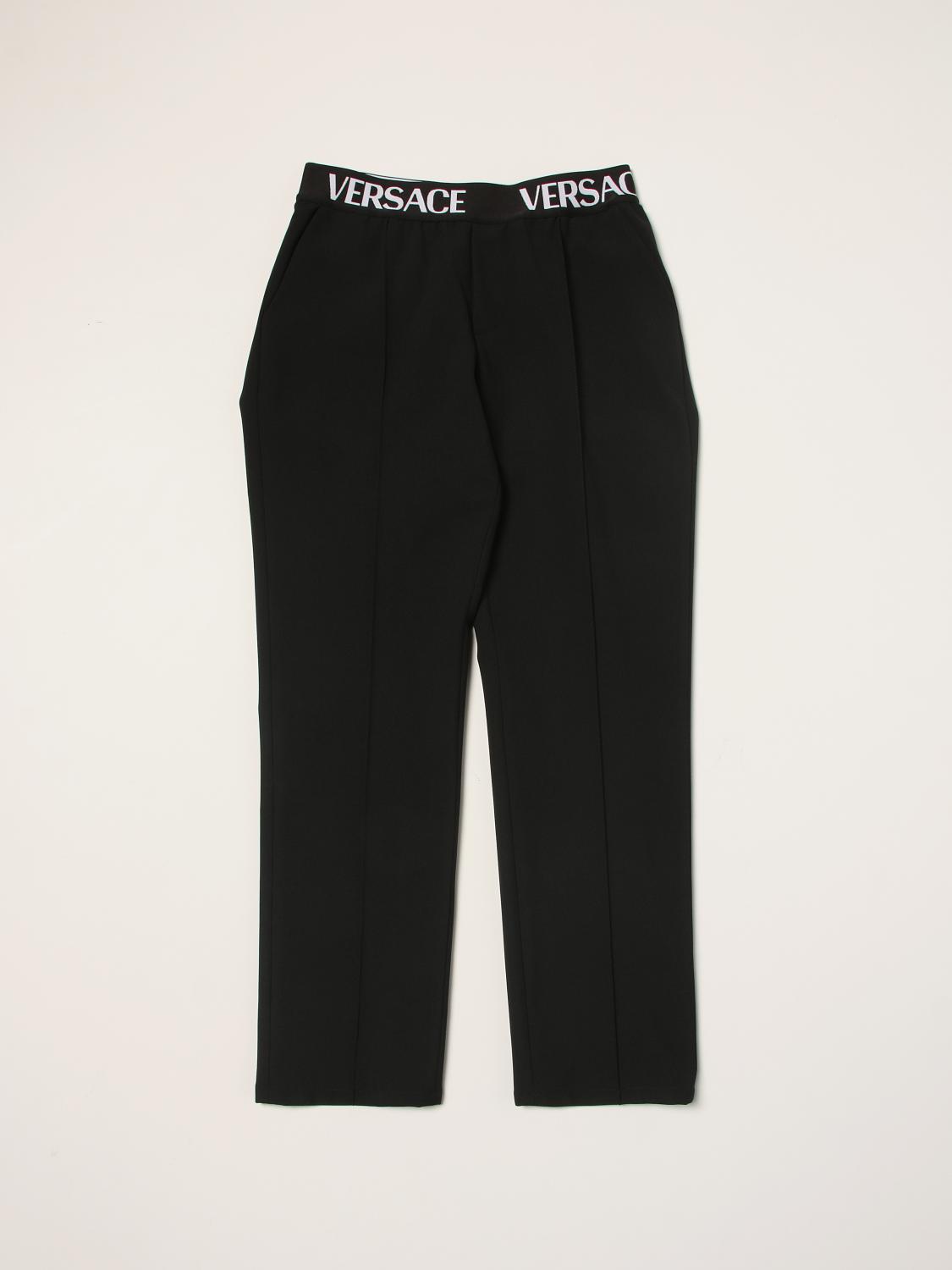 Young Versace Versace Young pants with Medusa logo