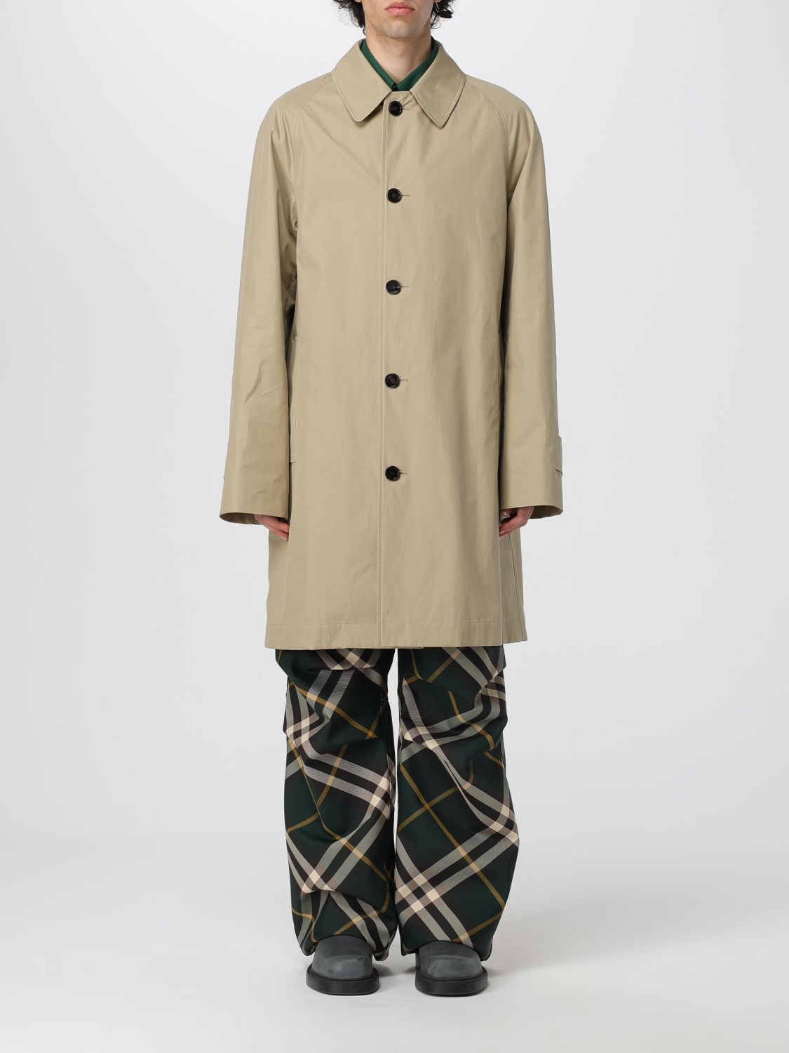 Burberry Coat BURBERRY Men colour Beige