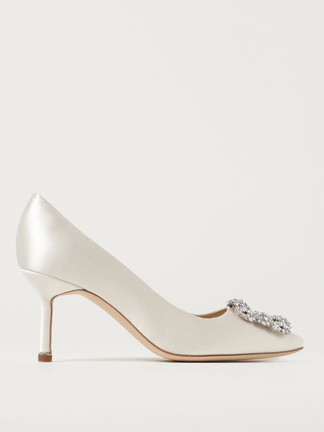 Manolo Blahnik Court Shoes MANOLO BLAHNIK Woman colour Ivory