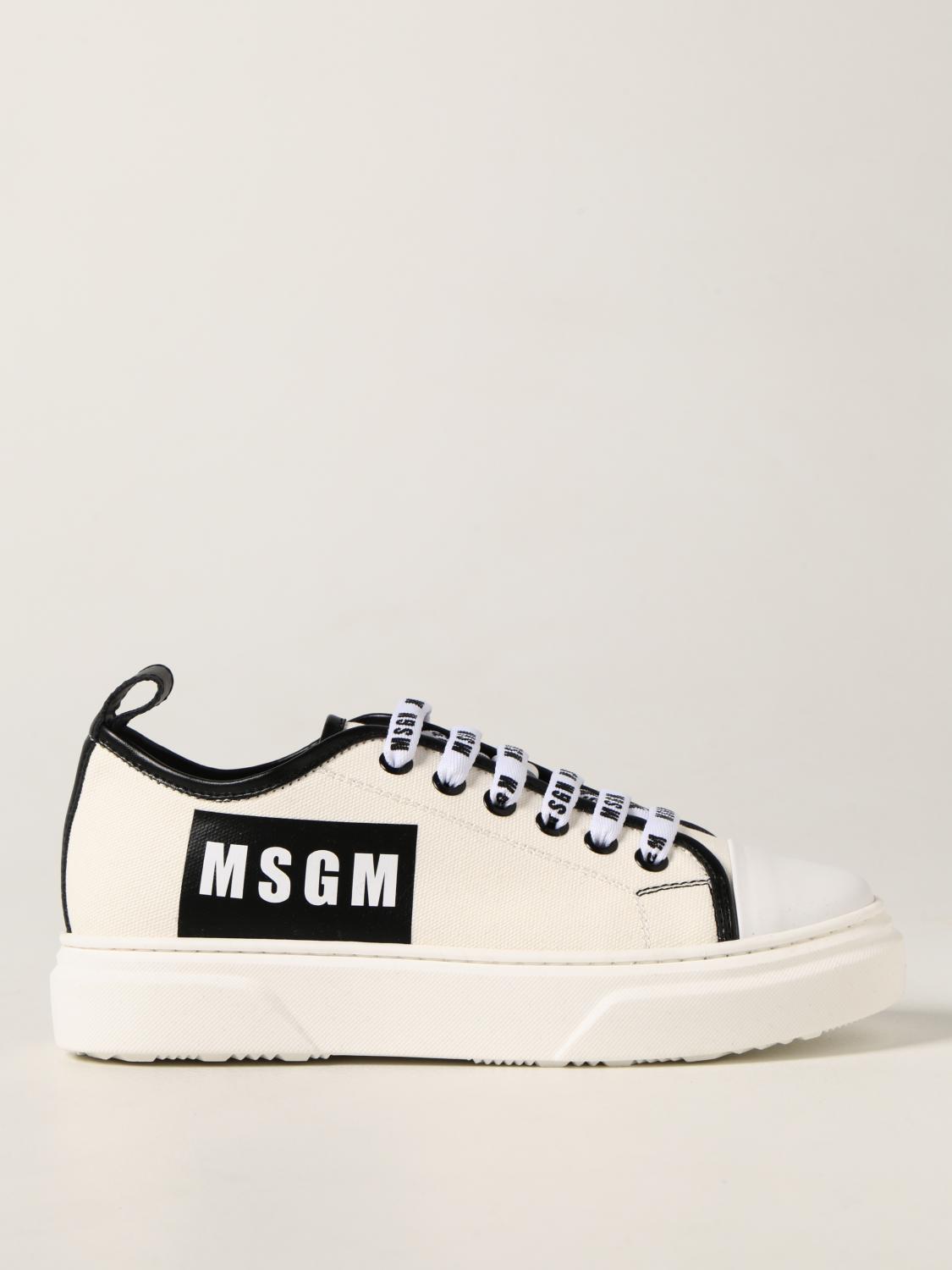 Msgm Kids Msgm Kids trainers in canvas