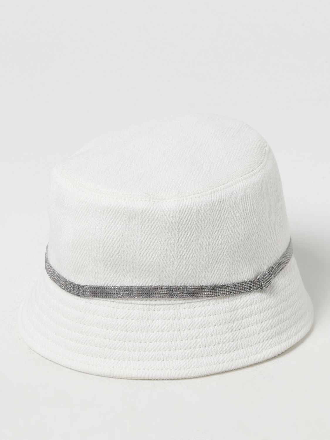 Brunello Cucinelli Hat BRUNELLO CUCINELLI Woman color White