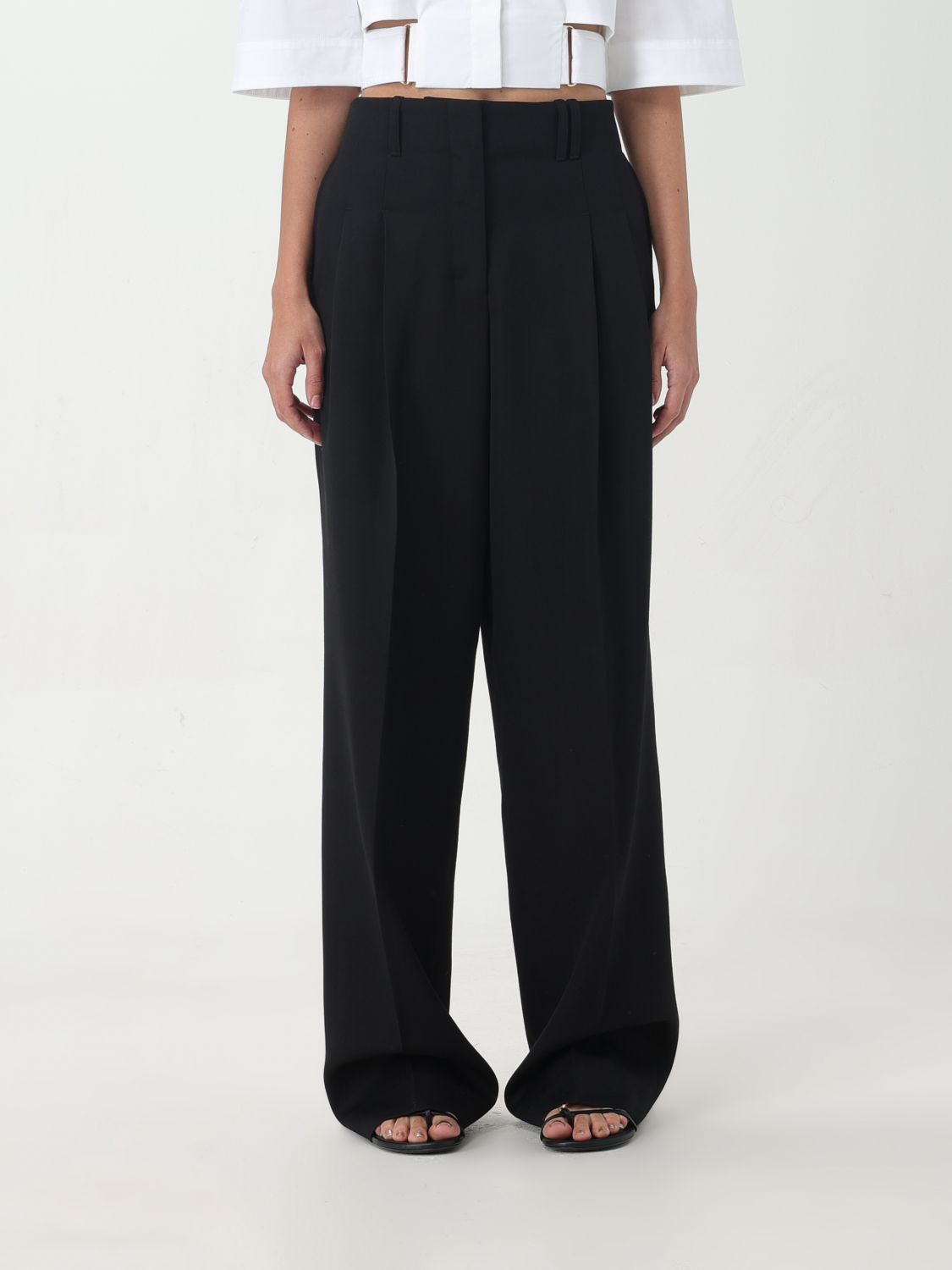 Jacquemus Trousers JACQUEMUS Woman colour Black