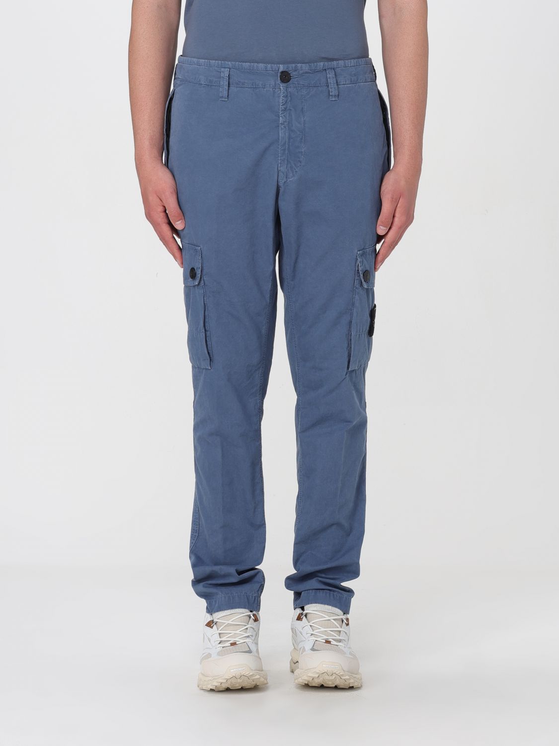 Stone Island Trousers STONE ISLAND Men colour Blue