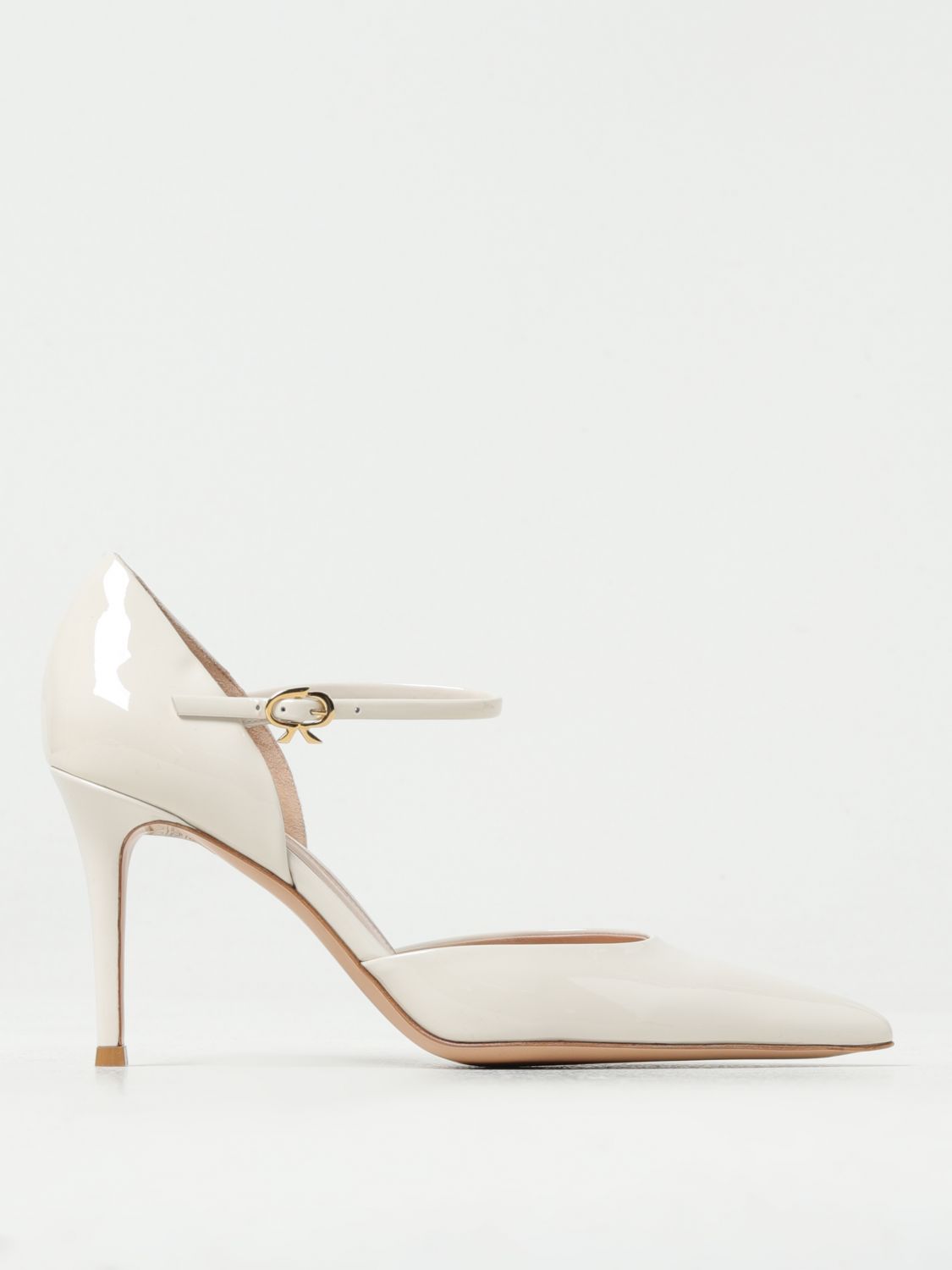 Gianvito Rossi Court Shoes GIANVITO ROSSI Woman colour White