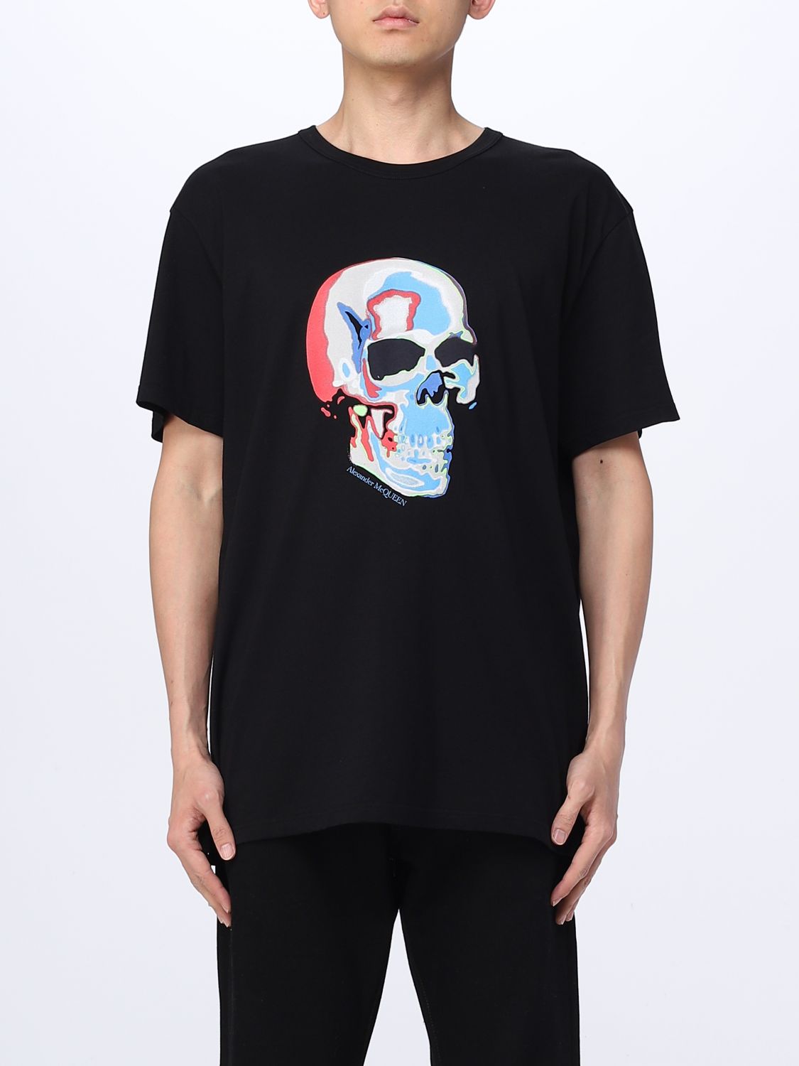 Alexander McQueen T-Shirt ALEXANDER MCQUEEN Men colour Black