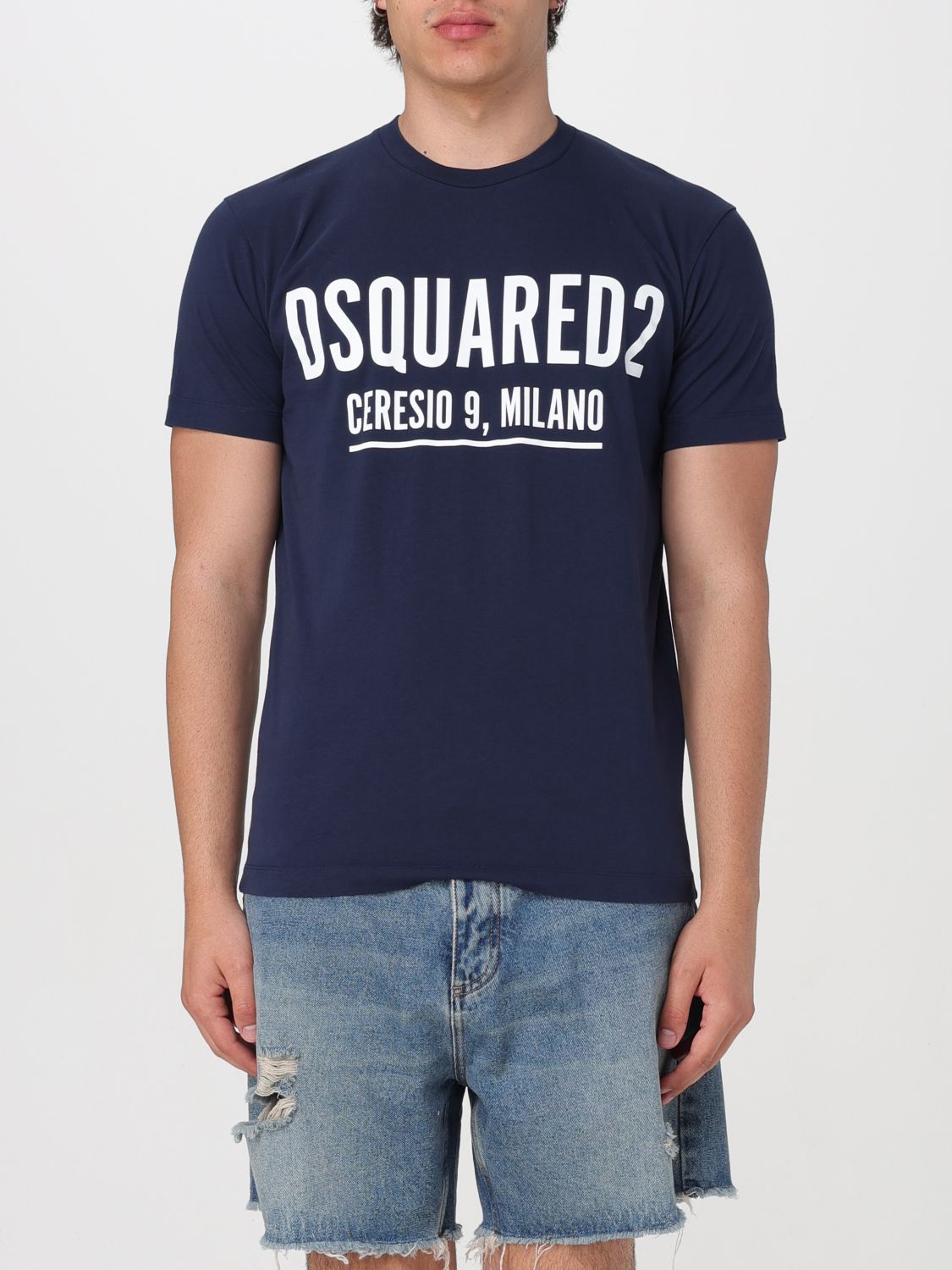 Dsquared2 T-Shirt DSQUARED2 Men color Blue