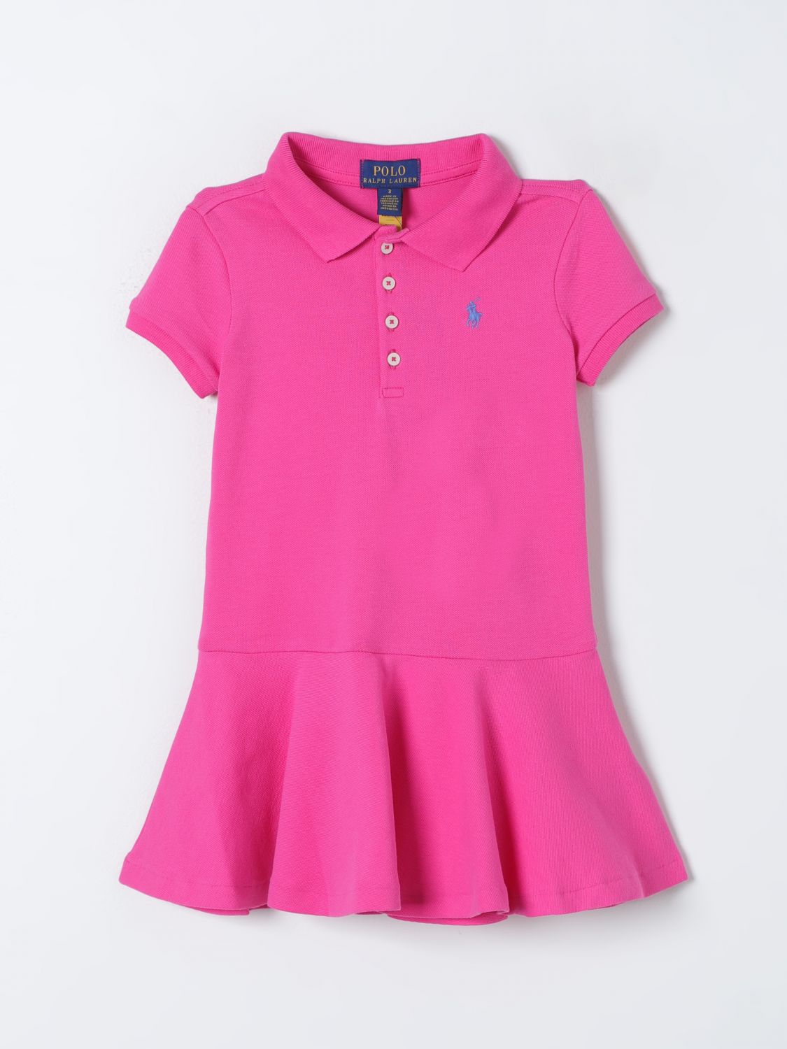 Polo Ralph Lauren Dress POLO RALPH LAUREN Kids colour Pink