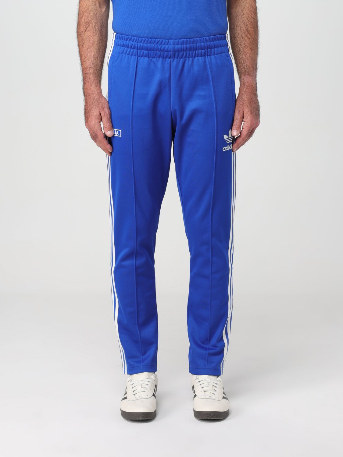 Adidas Originals Trousers ADIDAS ORIGINALS Men colour Gnawed Blue