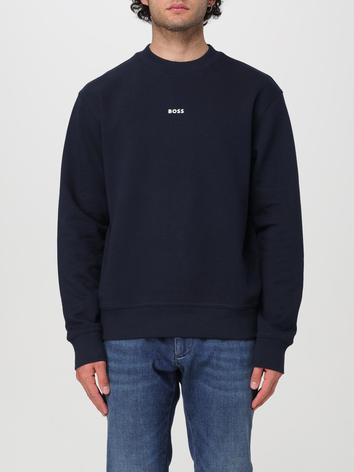 BOSS Sweatshirt BOSS Men color Blue