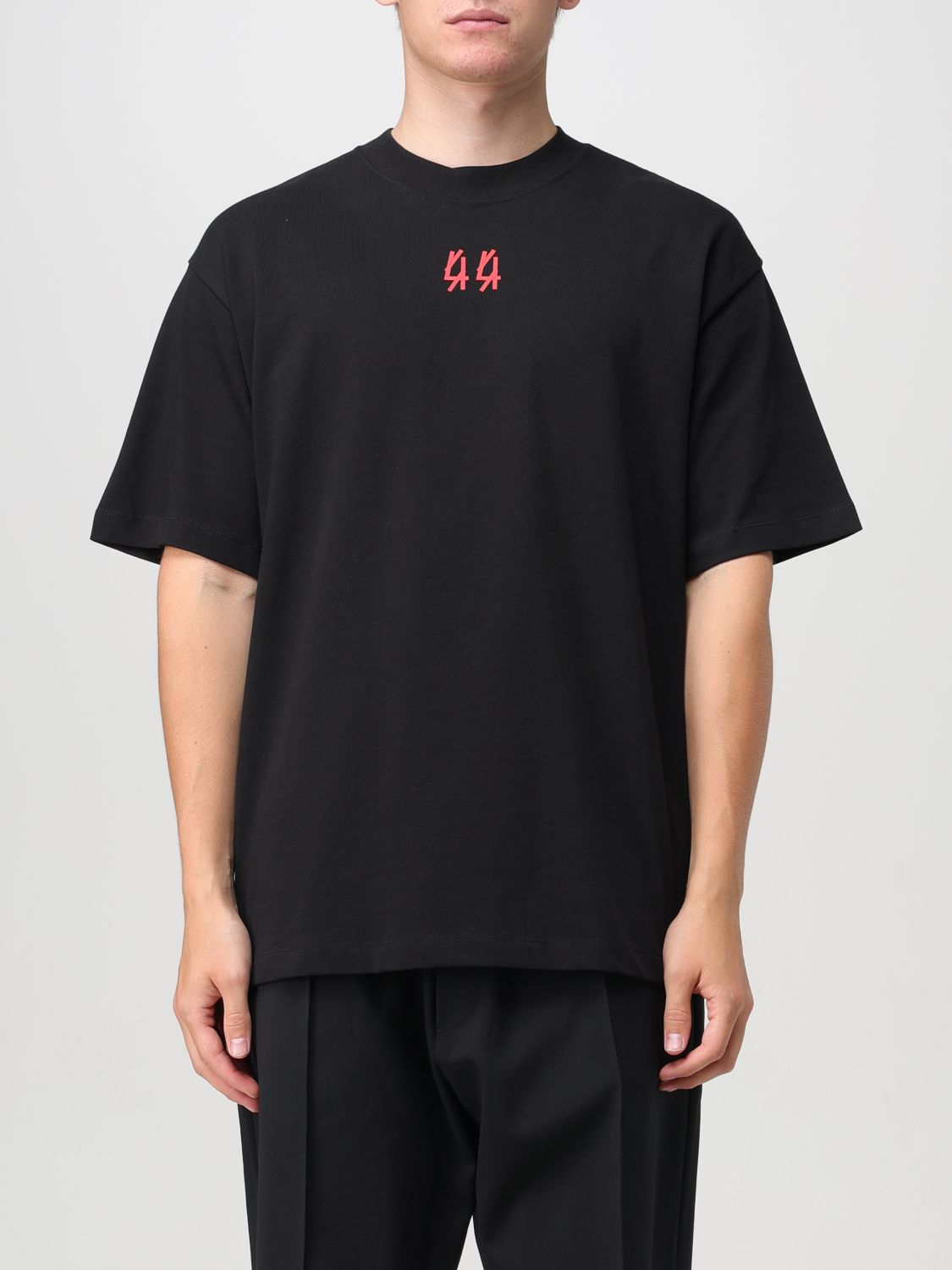 44 LABEL GROUP T-Shirt 44 LABEL GROUP Men color Black