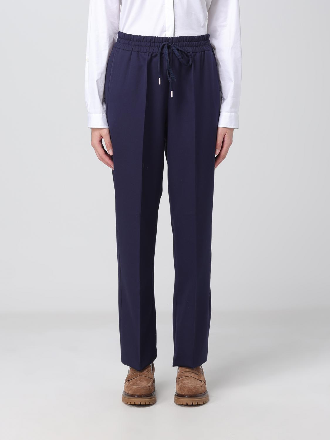 Drôle de Monsieur Trousers DROLE DE MONSIEUR Woman colour Blue