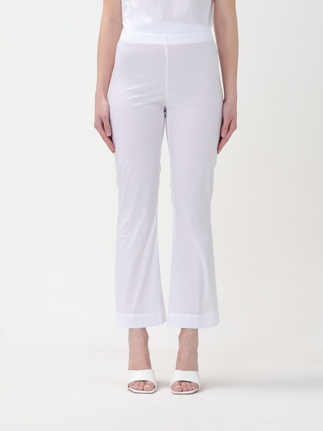 Liviana Conti Trousers LIVIANA CONTI Woman colour White