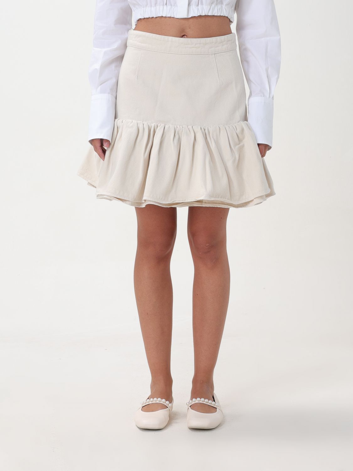 Patou Skirt PATOU Woman colour White