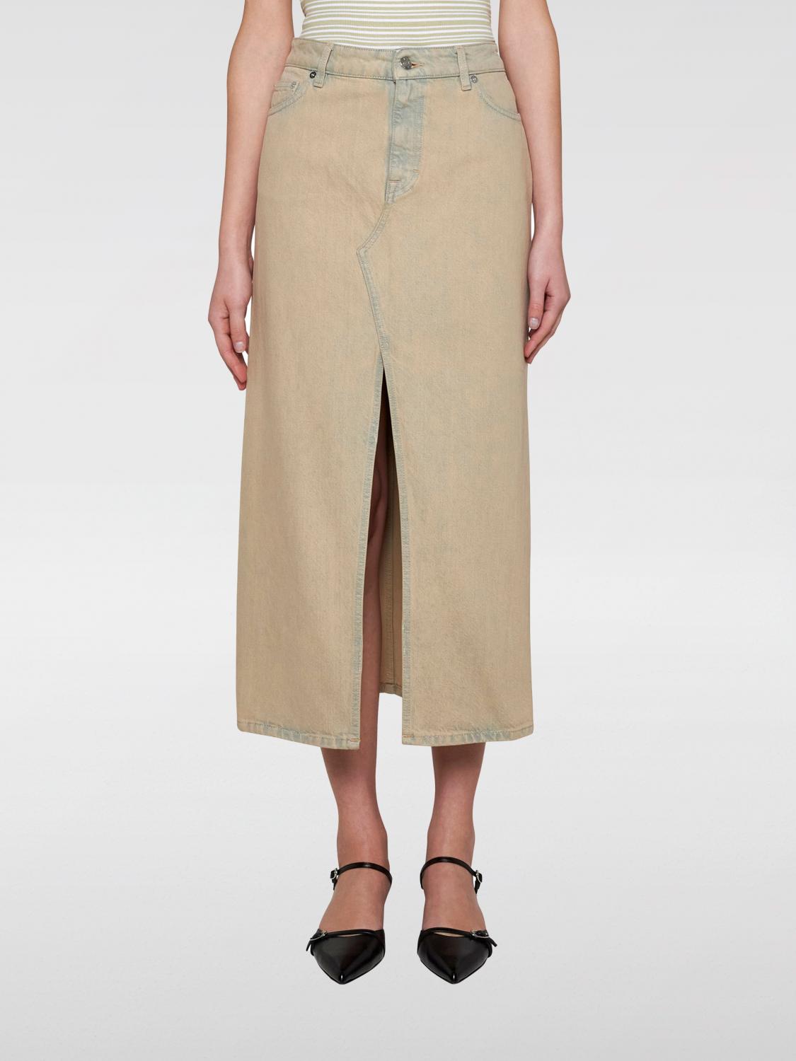 Filippa K Skirt FILIPPA K Woman color Beige