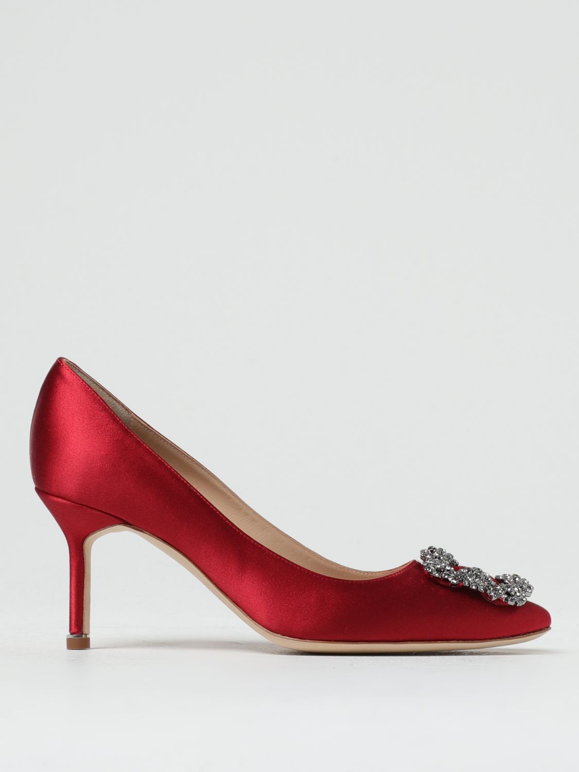 Manolo Blahnik Court Shoes MANOLO BLAHNIK Woman colour Ruby