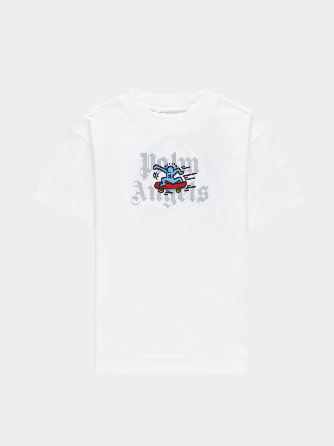 Palm Angels Kids T-Shirt PALM ANGELS KIDS Kids color White