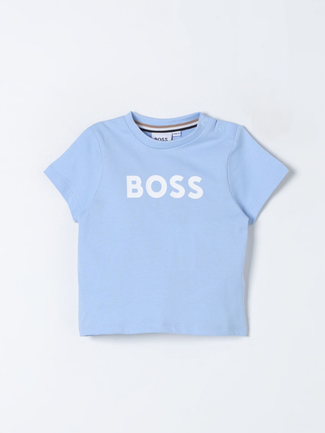 Boss Kidswear T-Shirt BOSS KIDSWEAR Kids colour Gnawed Blue