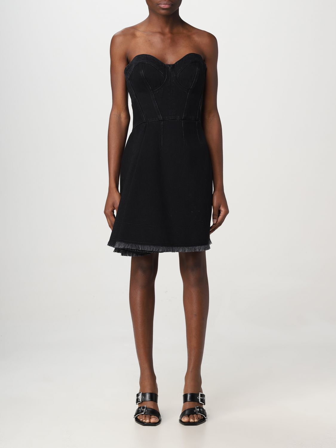 Alexander McQueen Dress ALEXANDER MCQUEEN Woman colour Black