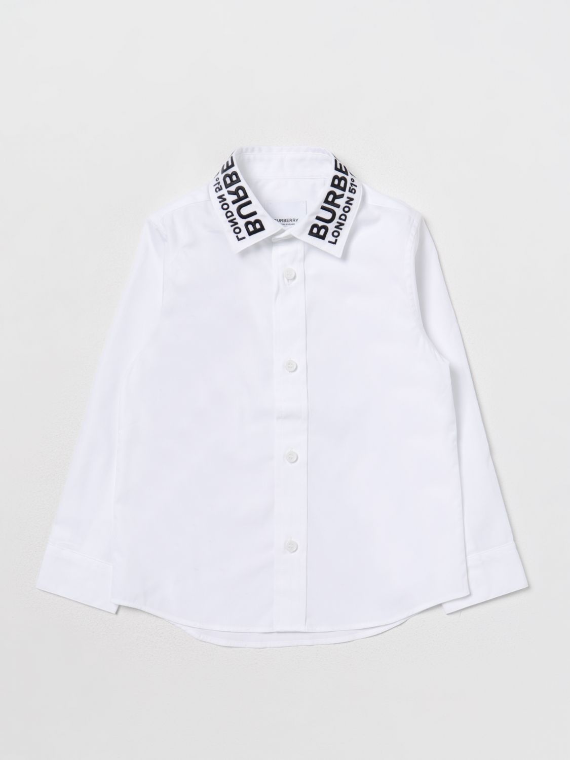 Burberry Kids Shirt BURBERRY KIDS Kids colour White