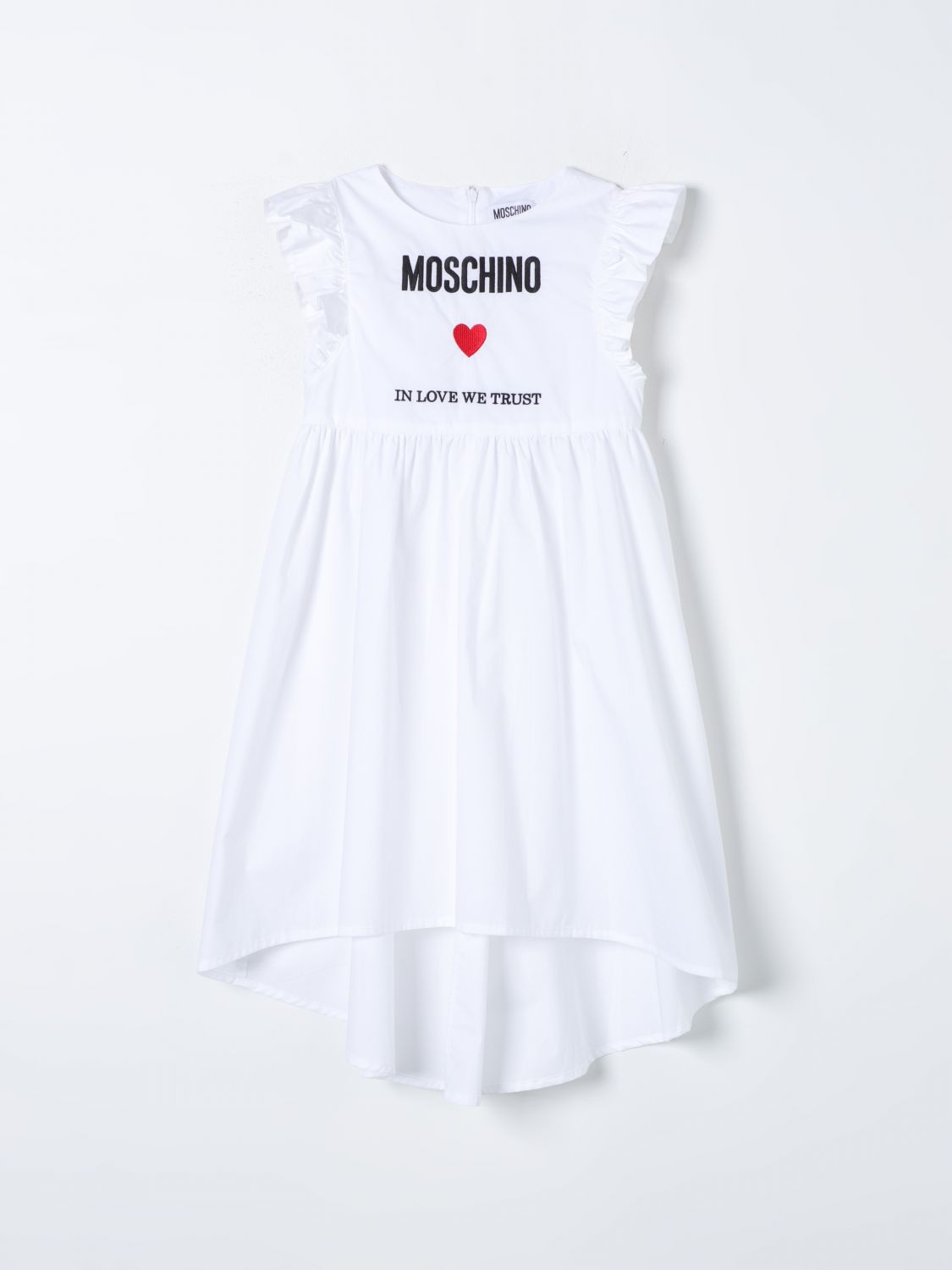  Dress MOSCHINO KID Kids colour White