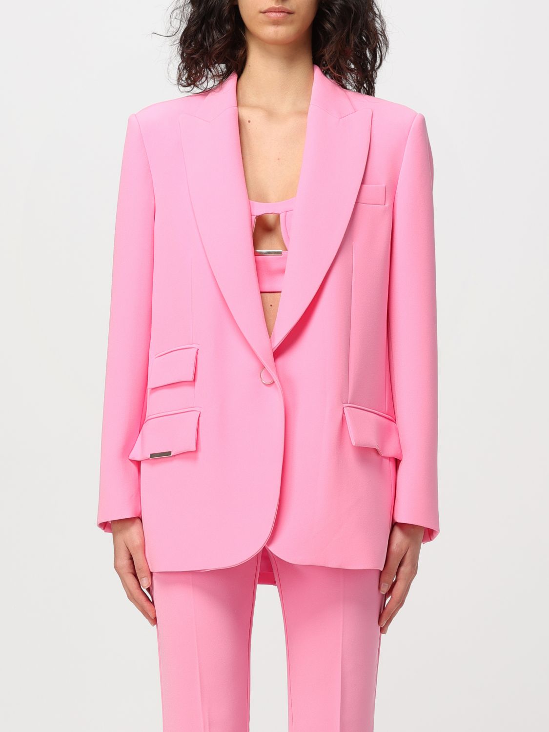 Simona Corsellini Jacket SIMONA CORSELLINI Woman colour Pink